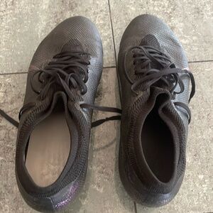 Men’s size 9 black  Nike Merc soccer cleats
